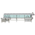 Microbiological media dispensing line for rodac contact plates,swabs and slides